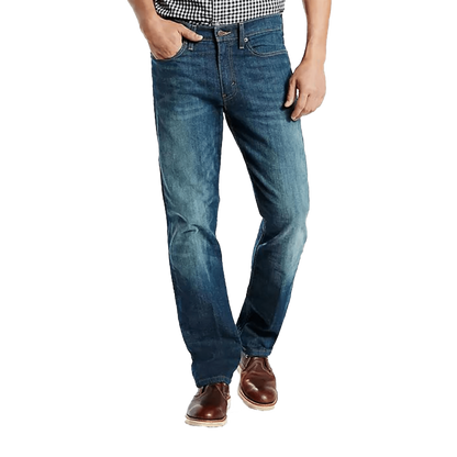 Levi Strauss Men's 514 Straight Fit Blue Jeans