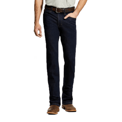 Ariat Men's Legacy Stretch Stackable Straight Leg Blue Jeans