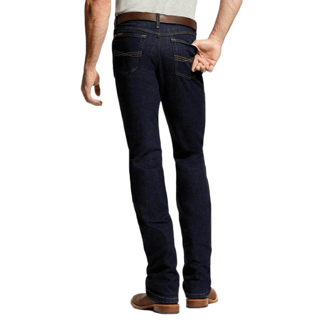 Ariat Men's Legacy Stretch Stackable Straight Leg Blue Jeans