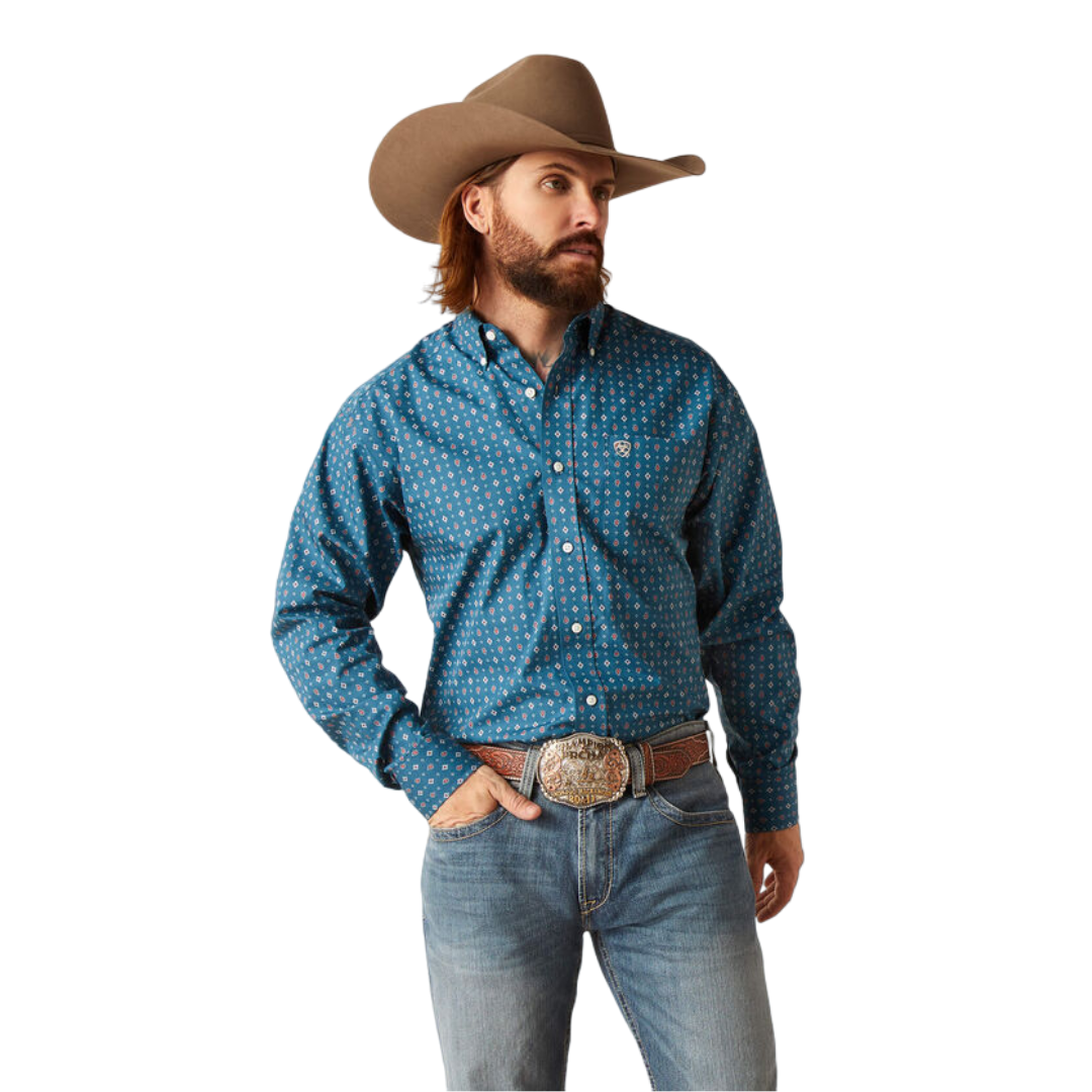 Ariat Men's Wrinkle Free Garrick Classic Fit Shirt