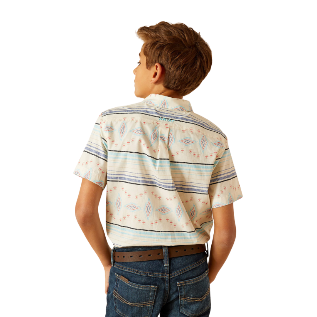 Ariat Youth Boy's Koda Classic Fit Sandshell Multicolor Shirt