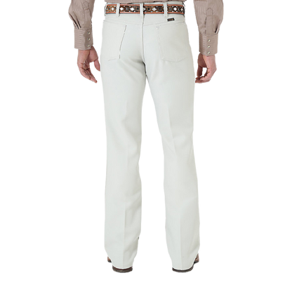 Wrangler Men's Wrancher Dress White Pants - Classic Fit, High Rise | The Boot Jack Wrangler Men's Wrancher Dress White Pants - Classic Fit, High Rise | The Boot Jack