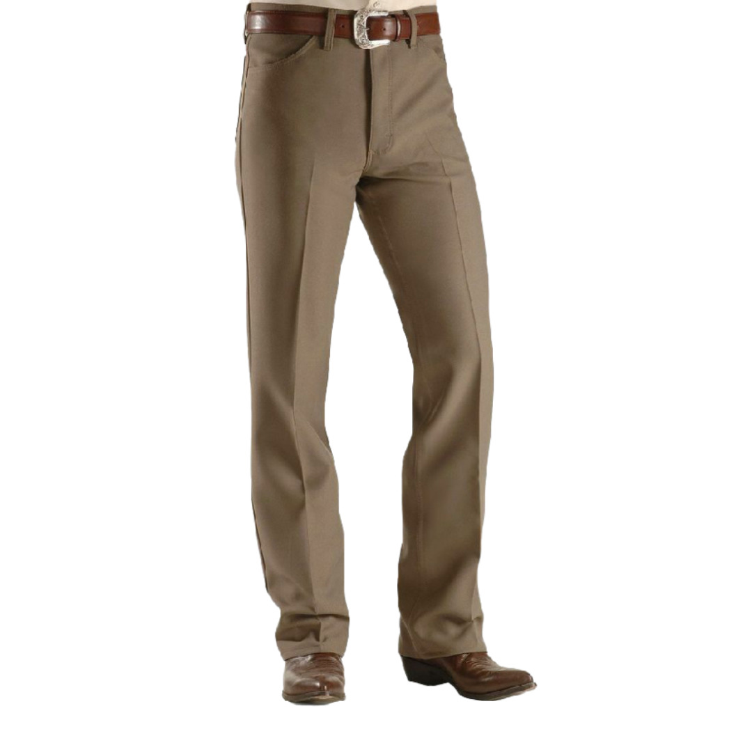 Wrangler Men's Wrancher Olive Taupe Dress Pants