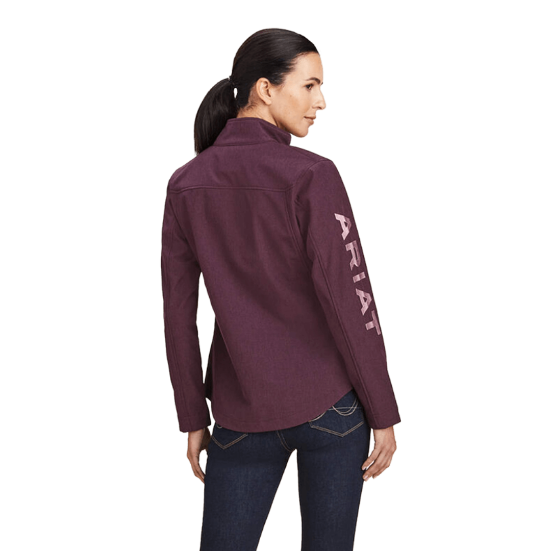 Ariat Women's New Team Softshell Mulberry Purple Jacket