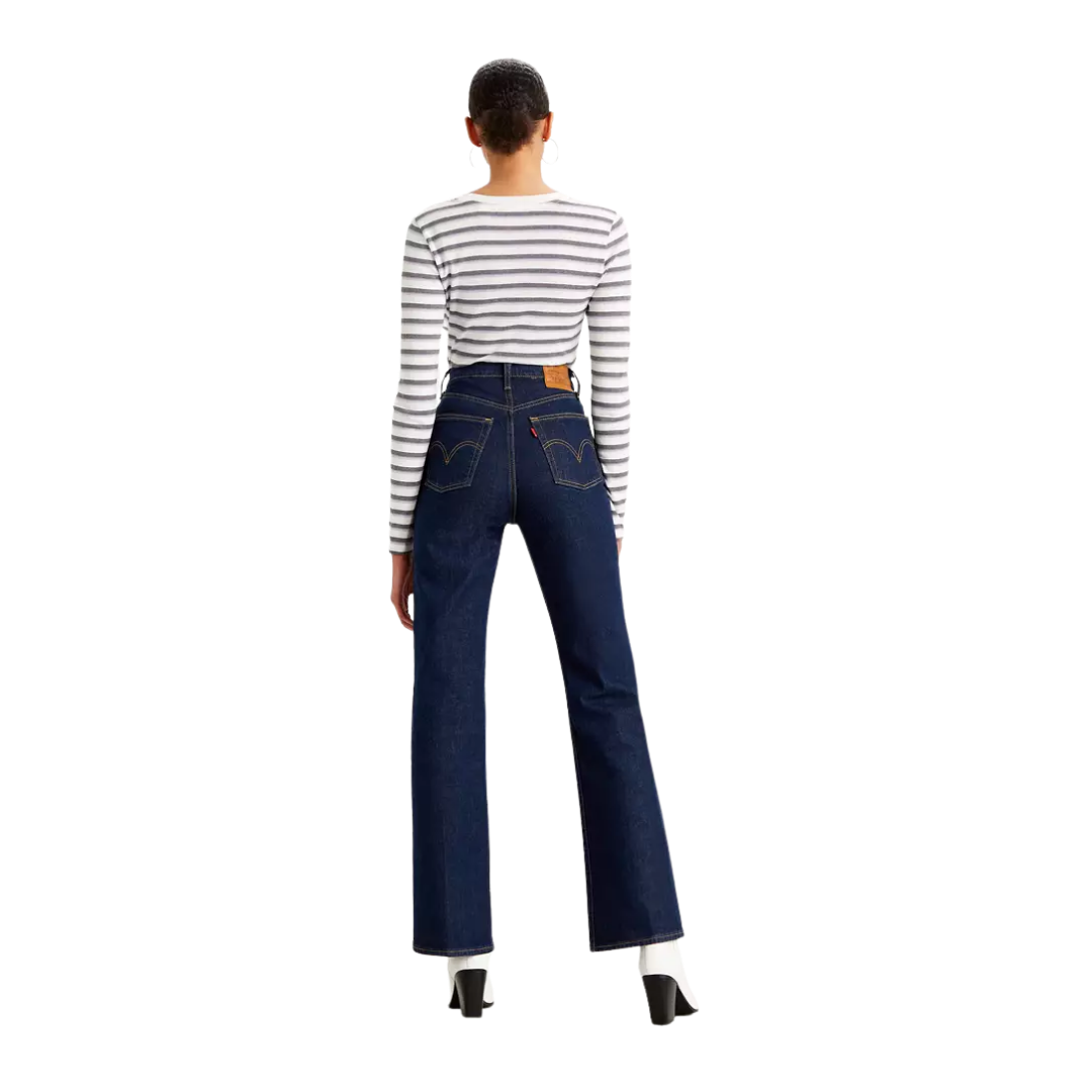 Levi Strauss Women's Ribcage Bootcut Blue Jeans
