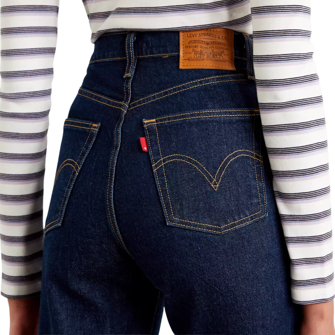 Levi Strauss Women's Ribcage Bootcut Blue Jeans