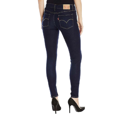 Levi Strauss Women's 711 Skinny Blue Jeans