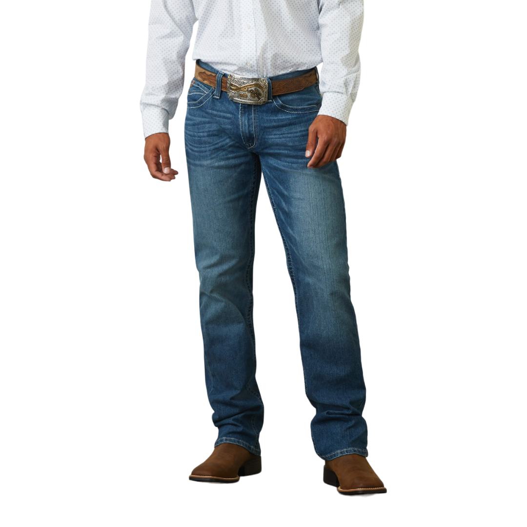 Ariat Men's Bayou M5 Devon Straight Blue Jeans