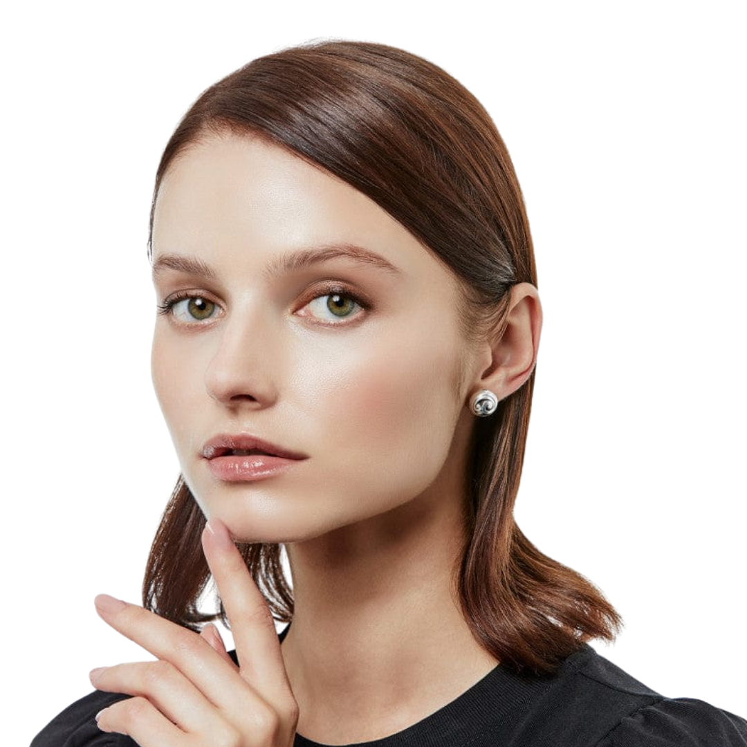 Brighton Women's Contempo Post Grey Earrings