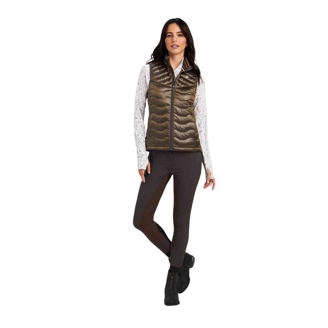 Ariat Women's Ideal Down Bark Brown Vest