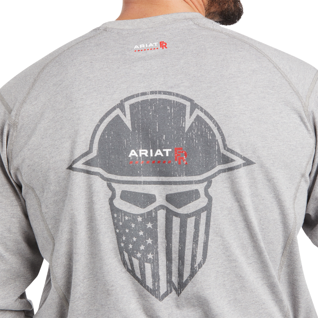 Ariat Fire Full Cover Graphic Long-sleeve T-shirt