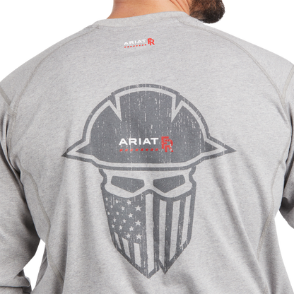 Ariat Fire Full Cover Graphic Long-sleeve T-shirt