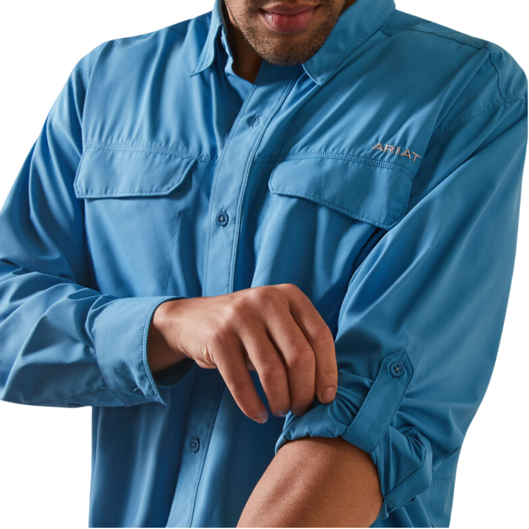 Ariat Men's Ventek Outbound Classic Blue Shirt