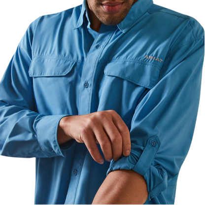 Ariat Men's Ventek Outbound Classic Blue Shirt