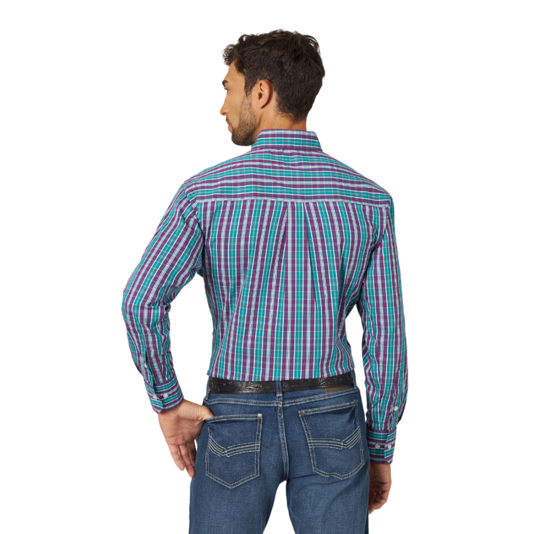 Wrangler Men's 20X Performance Teal Shirt