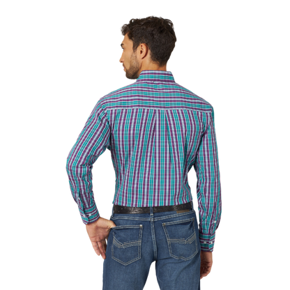 Wrangler Men's 20X Performance Teal Shirt