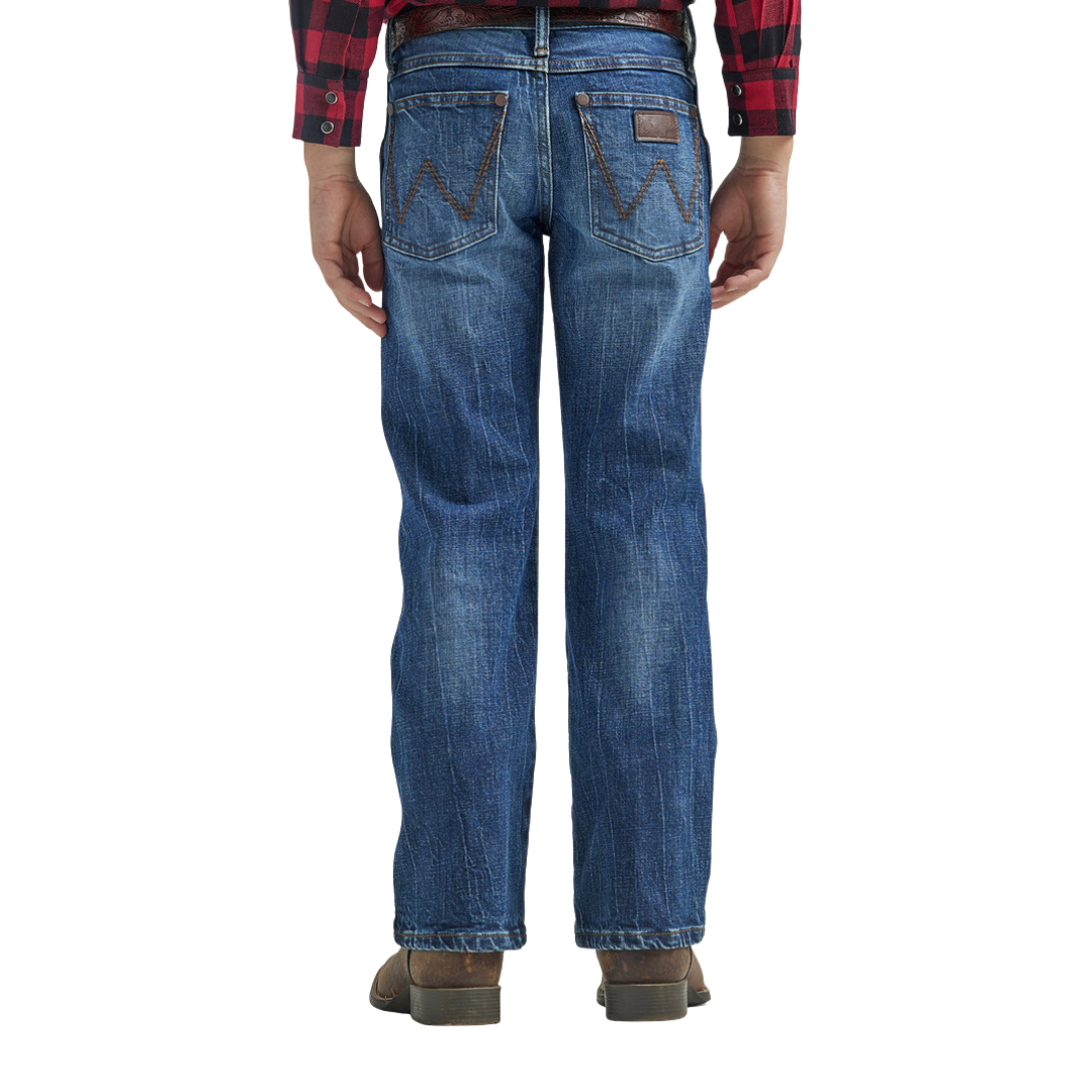 Wrangler Boys' Retro Blue Jeans