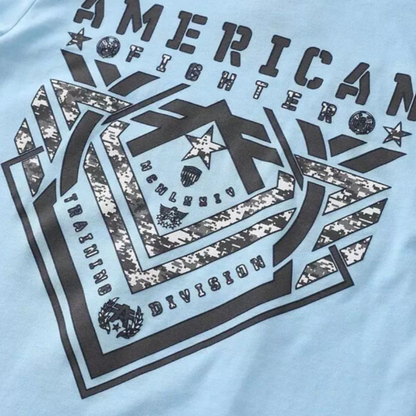 American Fighter Youth Boy's Parkside Blue Tee Shirt