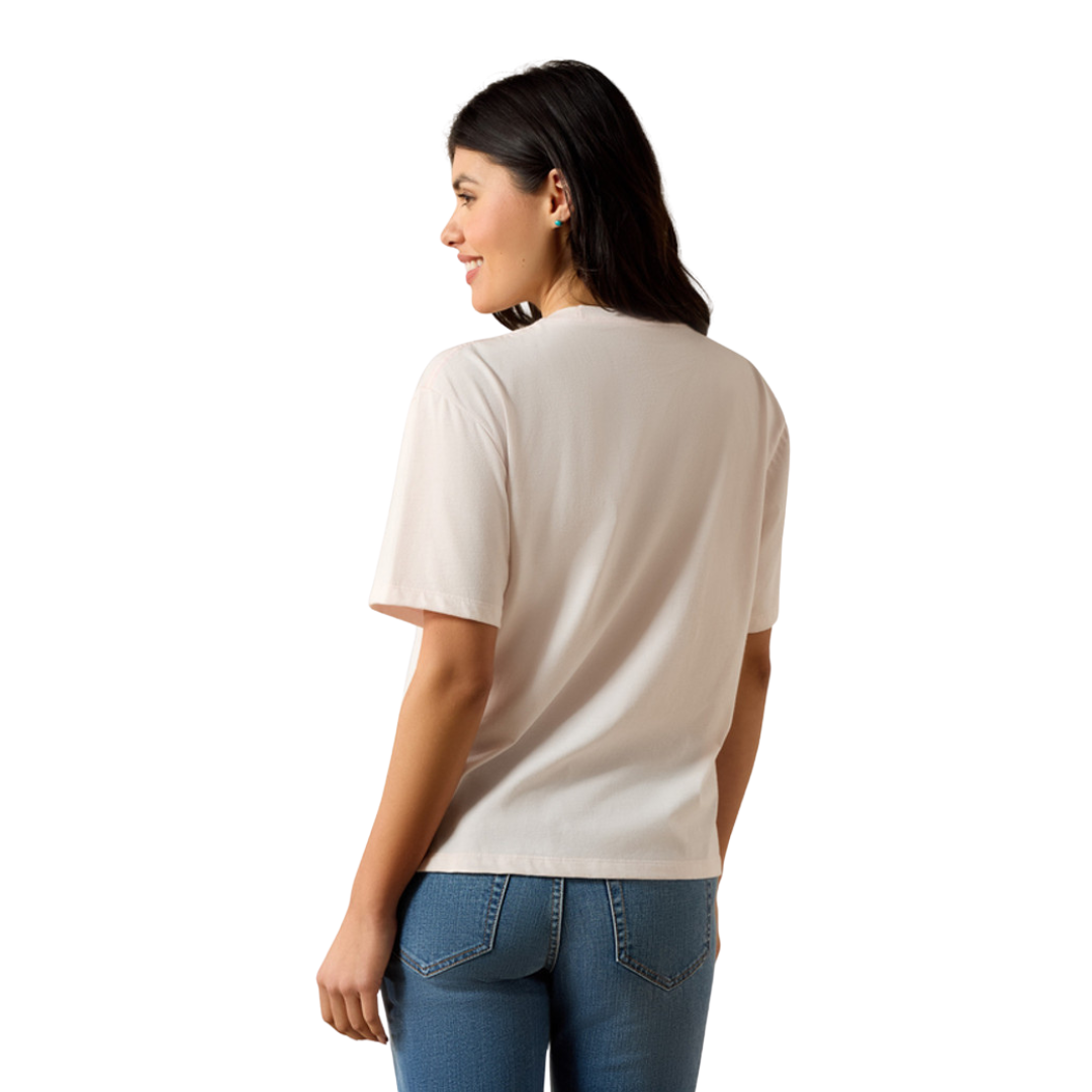 Ariat Women's Tint Wild West Pink Tee Shirt
