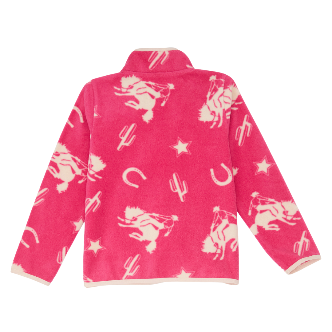 Wrangler Youth Girl's Western Pullover Red Sweater