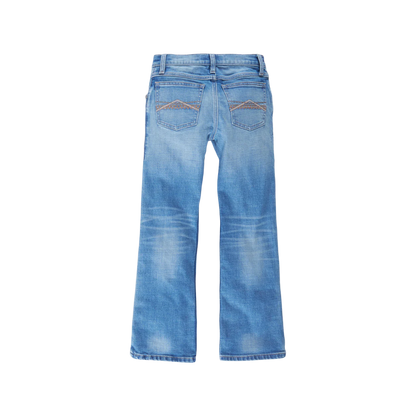 Wrangler Youth Boy's 42 Vintage Bootcut Blue Jeans