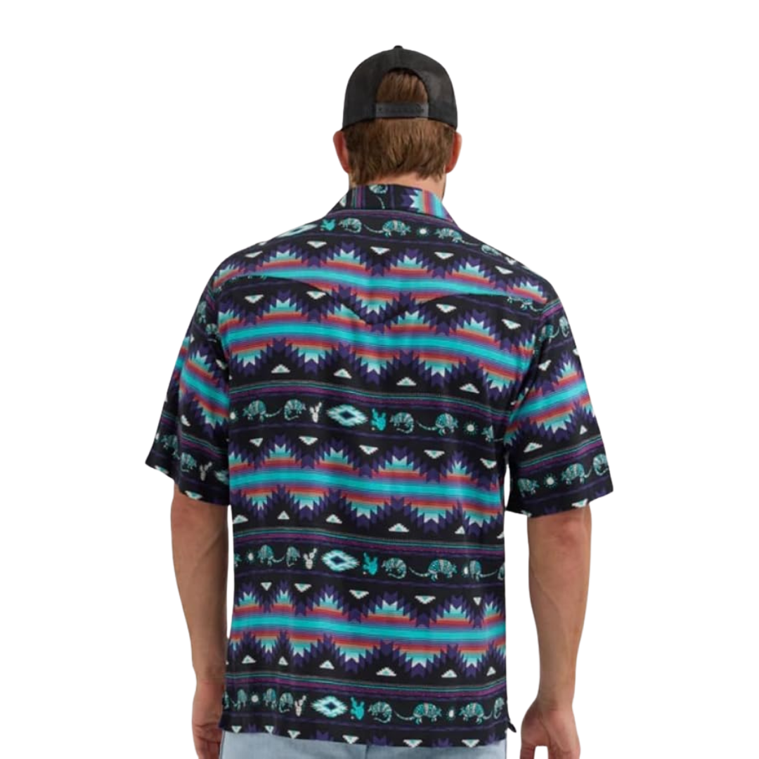 Wrangler Men's Short Sleeve Multicolor Shirt