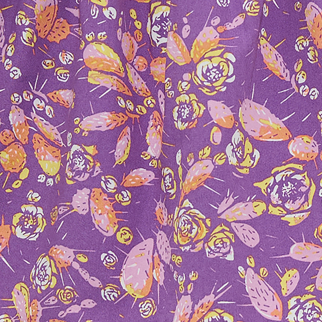 Wrangler Infant Girl's Print Purple Dress