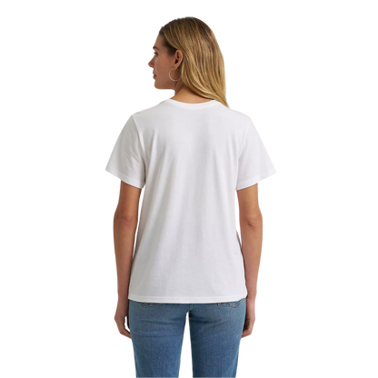 Wrangler Women's Short Sleeve White T-Shirt