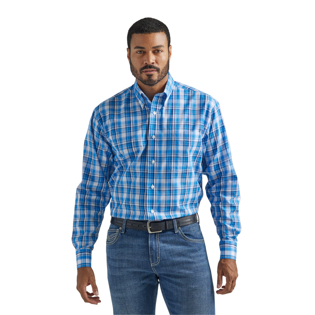Wrangler Men's Riata Dress Shirts - Big & Tall