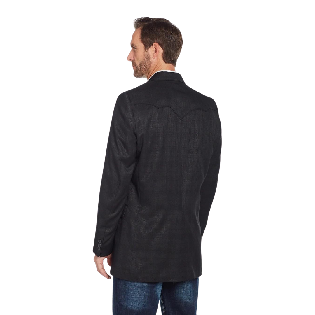 Circle S Men's Fort Worth Sport Black Coat