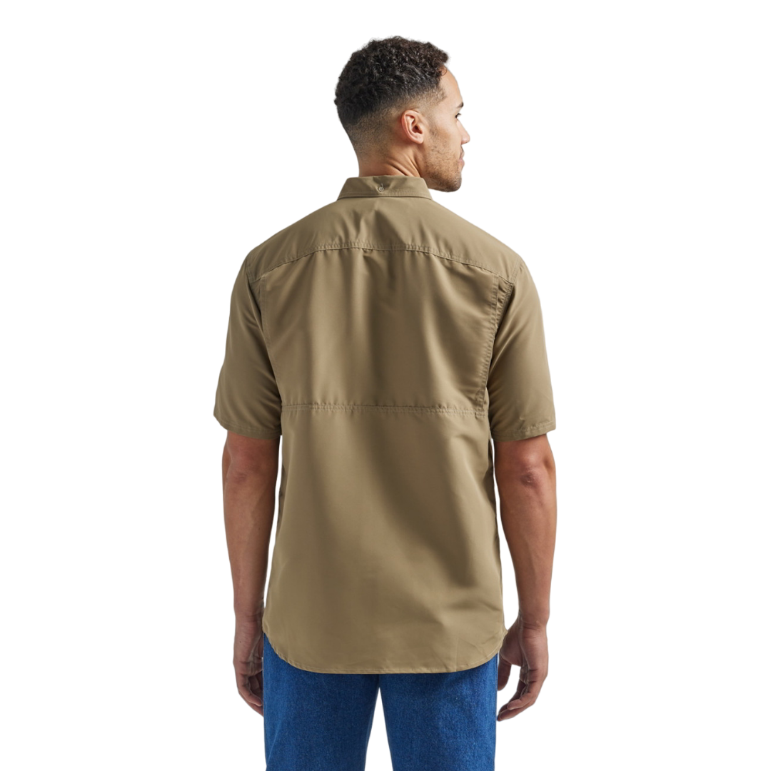Wrangler Men's Riggs Workswear Light Brown Shirt