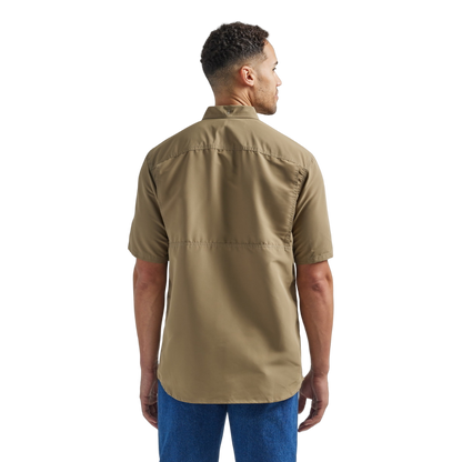 Wrangler Men's Riggs Workswear Light Brown Shirt