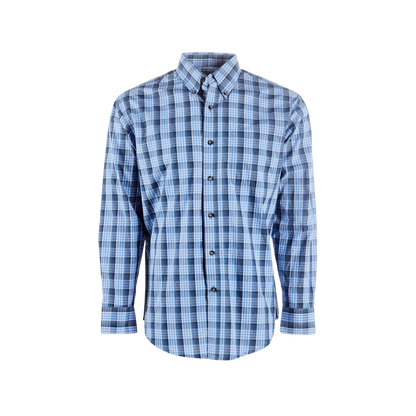 Wrangler Men's Riata Blue Shirt