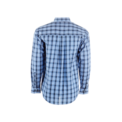 Wrangler Men's Riata Blue Shirt