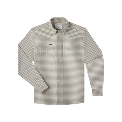Poncho Men's The Guthrie Performance Brown Shirt
