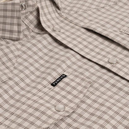 Poncho Men's The Guthrie Performance Brown Shirt
