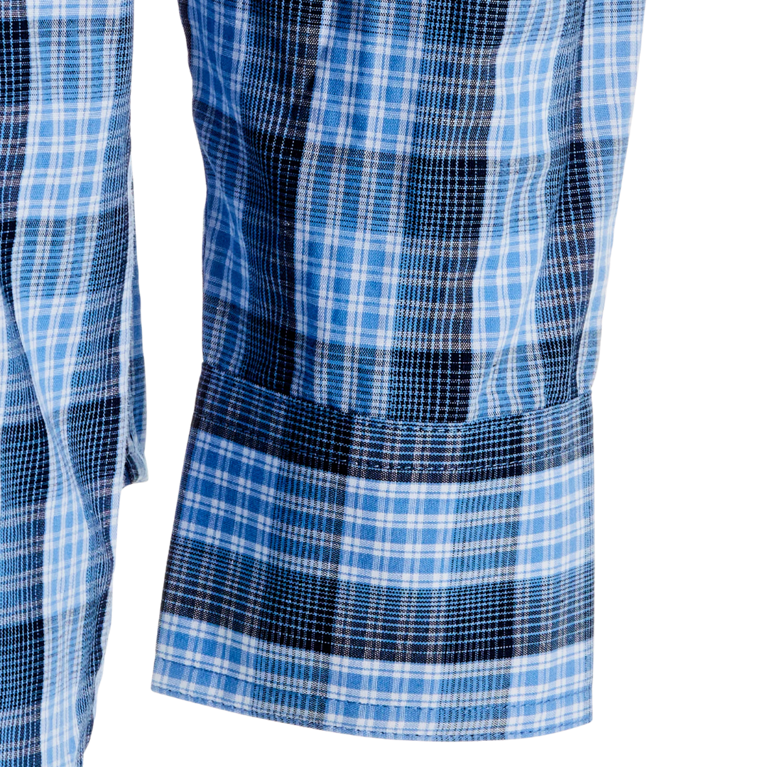 Wrangler Men's Riata Blue Shirt