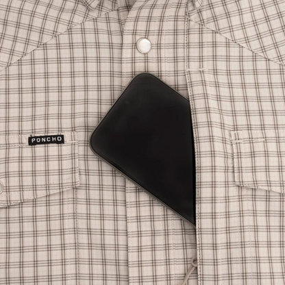 Poncho Men's The Guthrie Performance Brown Shirt