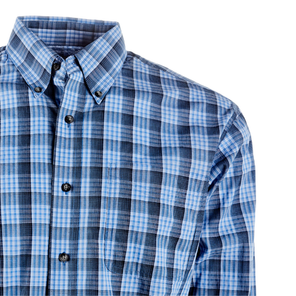 Wrangler Men's Riata Blue Shirt