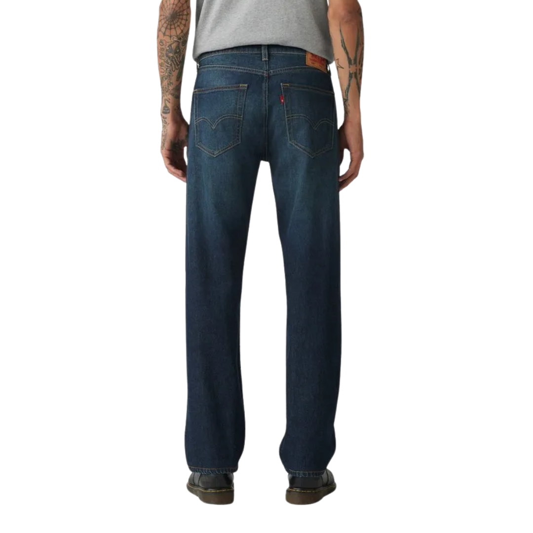 Levi Strauss Men's 505 Regular Blue Jeans