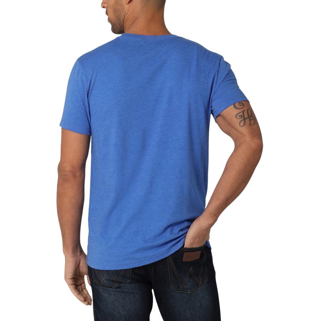 Wrangler Men's George Strait Blue Heather T-Shirt