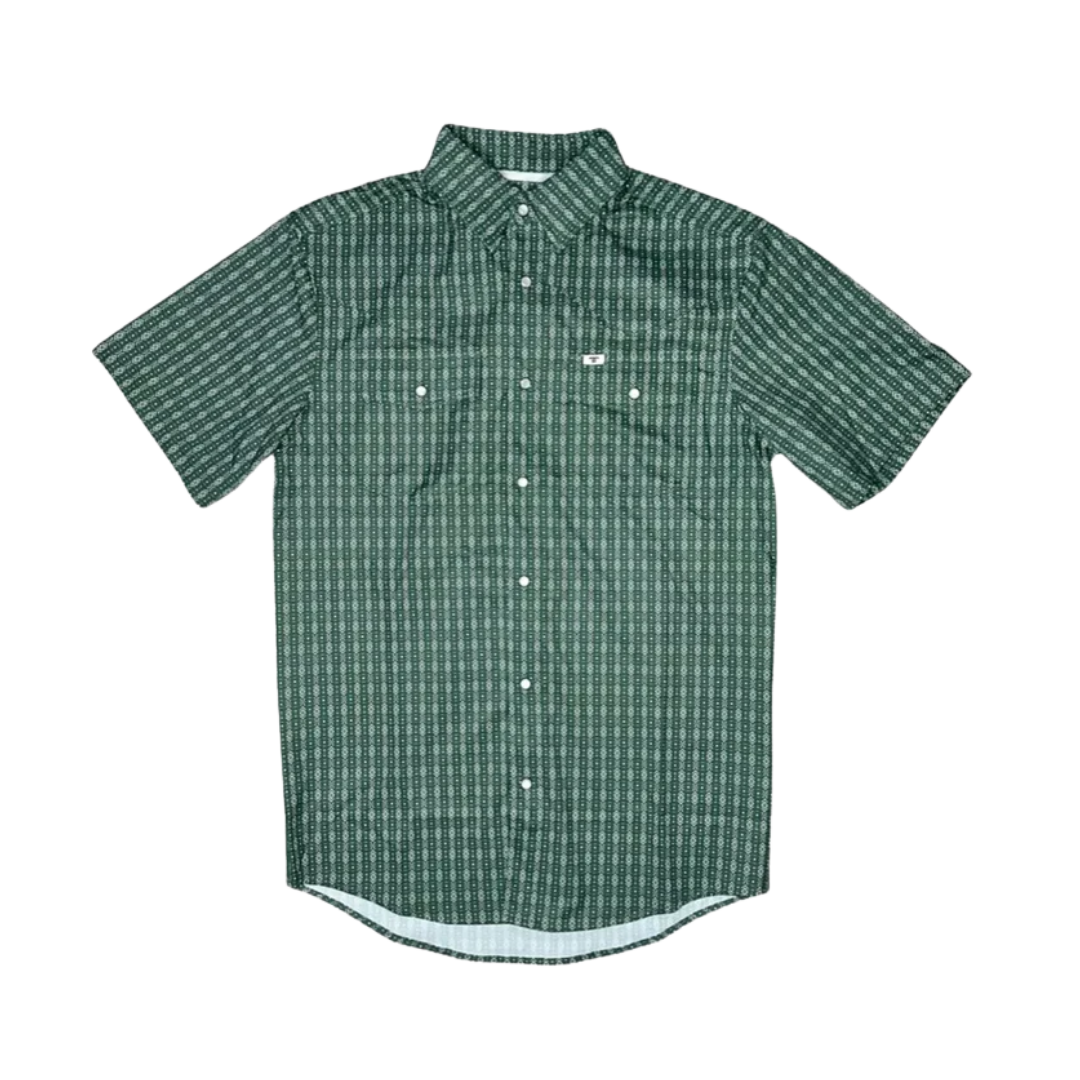 Ferrell Men's Aztec Green Shirt