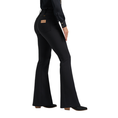 Women's Wrangler X Lainey Wilson Wrancher Flare Pant-Black Women's Wrangler X Lainey Wilson Wrancher Flare Pant-Black