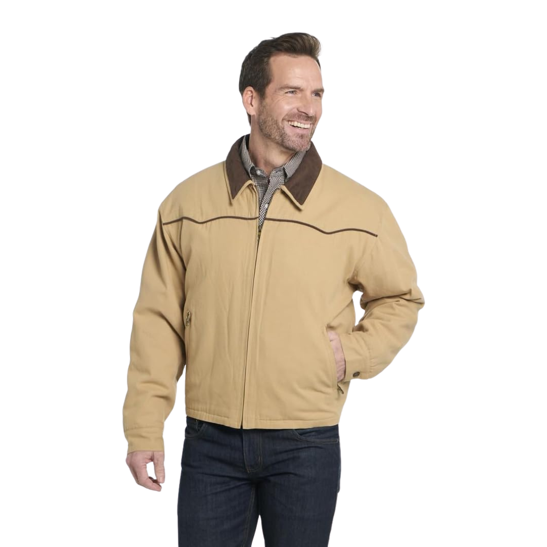 Cripple Creek Men's Winter Wheat Light Brown Jacket