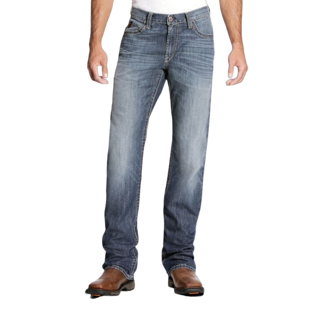 Ariat Men's Low Rise Stretch Boundary Blue Jeans