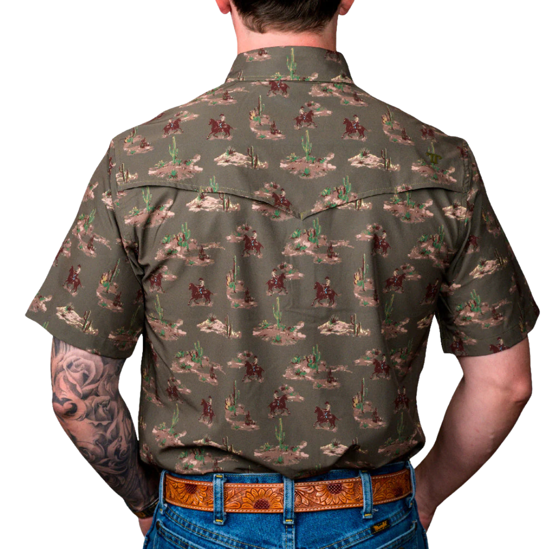 Ferrell Men's Cactus Multicolor Shirt