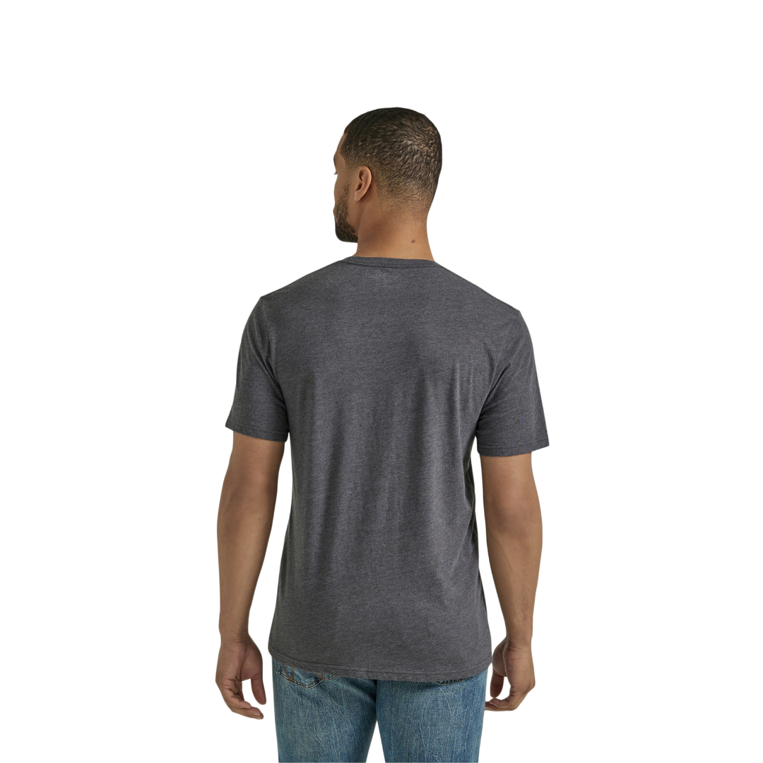 Wrangler Men's George Strait Grey Tee Shirt