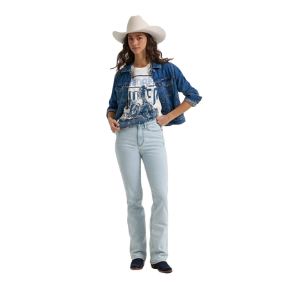 Wrangler Women's Retro Graphic Egret T-Shirt