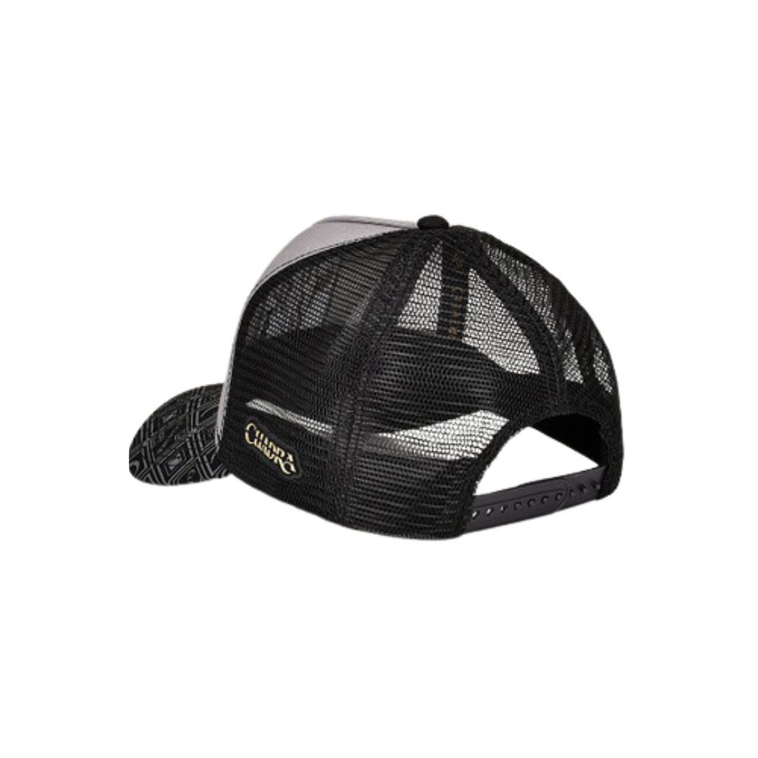 Cuadra Men's Elephant Black Patch Cap