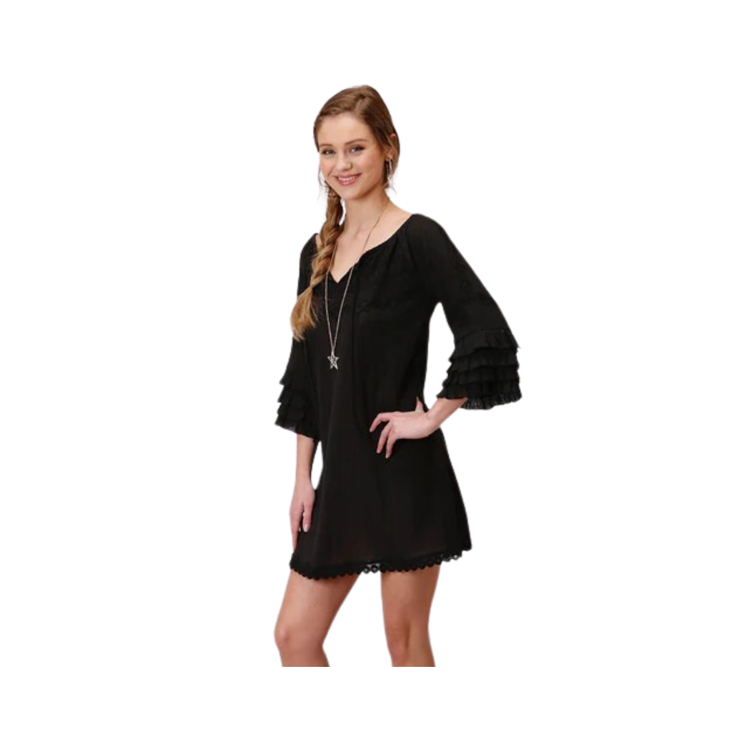 Roper Women's Five Star Black Dress